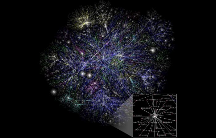 The internet has far reaching effects, and is patterning itself just like the nervous system in our bodies