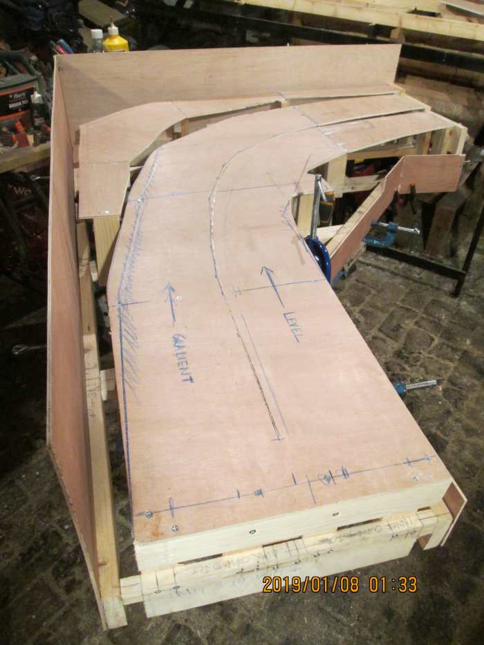 Sidewalls are in place, some fixing has been done and cutouts made to accommodate lower detail that will be added at a later date. Things have started to look like the finished job....