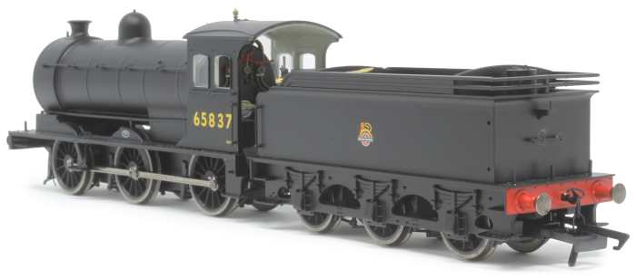 sporting a 'cycling lion' totem, here's the model with number 65837, a Percy Main allocation (52E) - possibly scrapped by 1965 as she was not on the transfer list on closure in February 1965