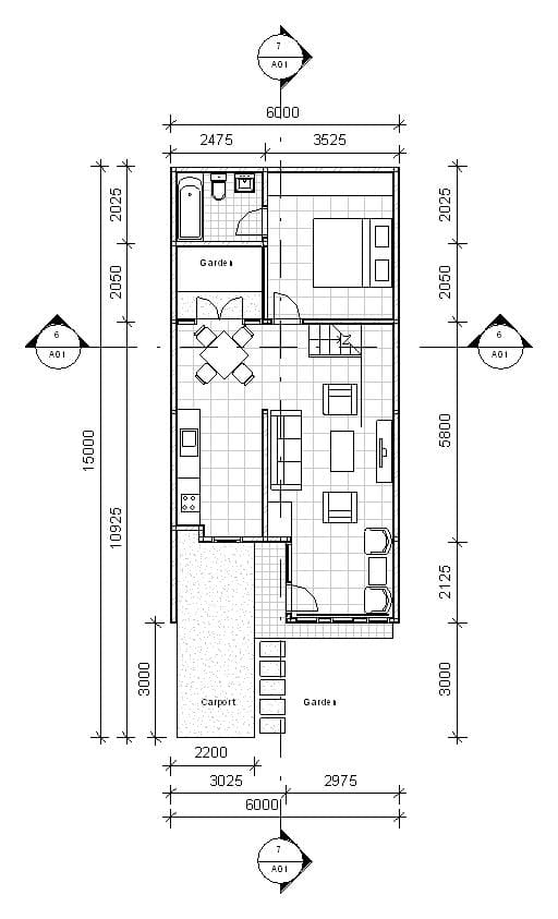 House Design on 6m x 15m Plots - HubPages