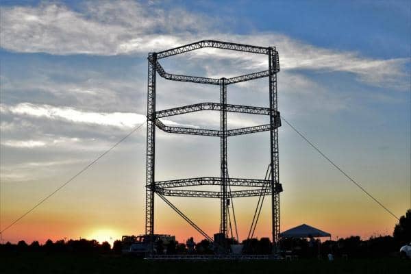 Italian company WASP (World’s Advanced Saving Project) has revealed what it claims is the largest 3D printer in the world. Standing 12m tall, BigDelta has been designed to build low-cost disaster-relief huts out of clay.