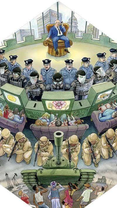 Life of a Dominator and his forces, people, and technology and the army the third-world is having to deal with today