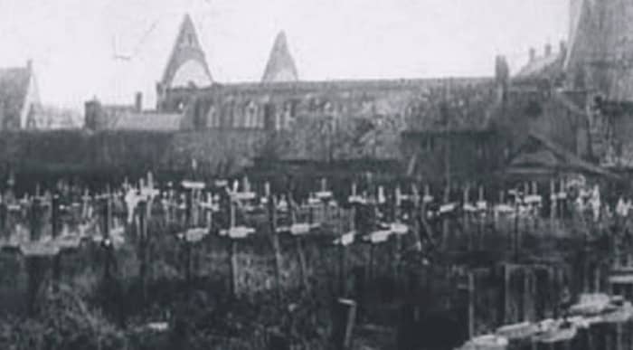 Most shot at dawn for cowardice were not given a marked grave... perhaps that helped the Commanders to maintain their lacks of conscience and cover up their crimes.
