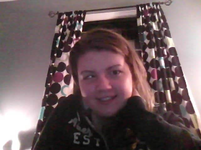 What Duanes Retract Syndrom looks like. Notice how my left eye does not look to the left like my right eye does.