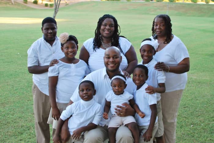 This is the Johnson Family, my family with my mother included. These are the people my disease affected and who love me anyway.