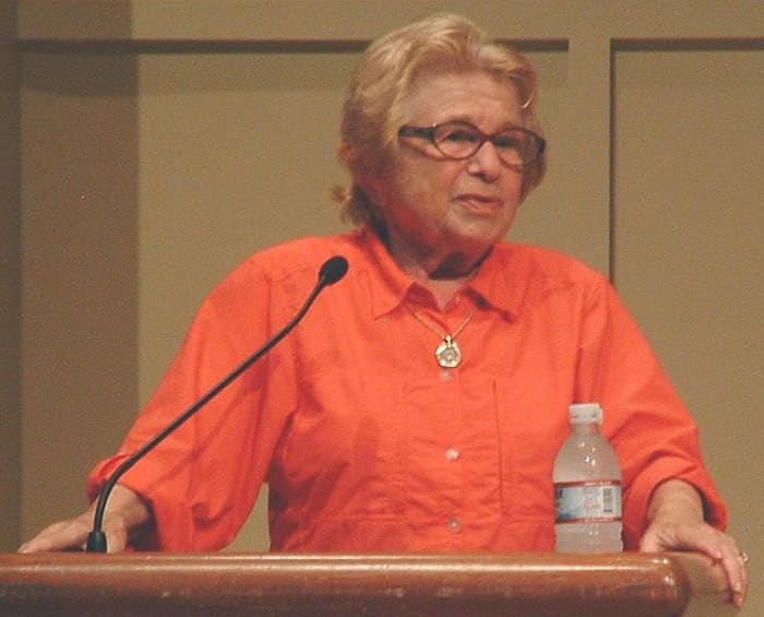 Dr. Ruth Westheimer gained fame at the age of 53, as a sex expert and continued to teach courses at Yale Universities into her 80's.
