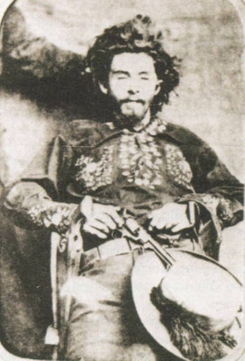 Photo taken of Bloody Bill Anderson after his death in 1864 and prior to being decapitated and drug through the streets.