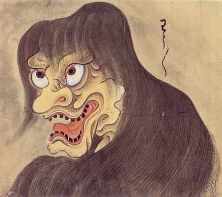 Ouni, the ghost that kindly helped spin hemp for a group of spinners, and then suddenly disappeared (Figured I'd start you off with something easy on the heart).