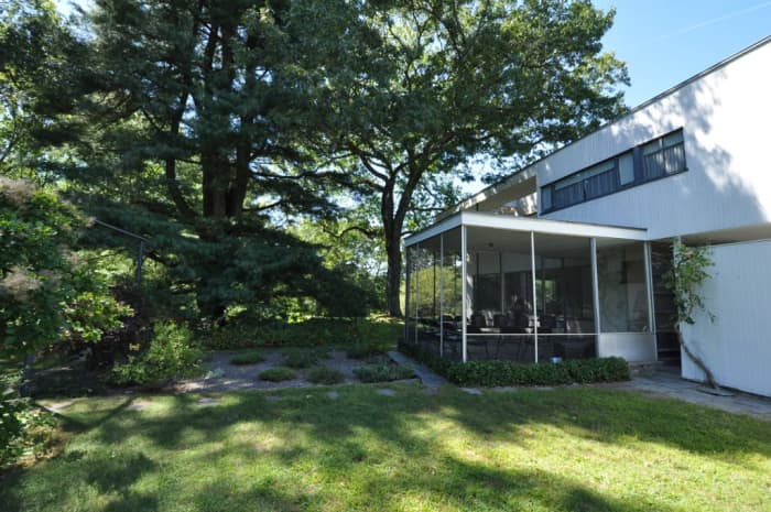 "Japanese Garden and Patio" . . . Gropius House