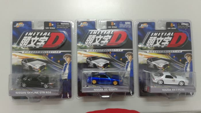 Initial D Diecast Collection Rare Toy Collectibles - Movie Cars Diecast ...