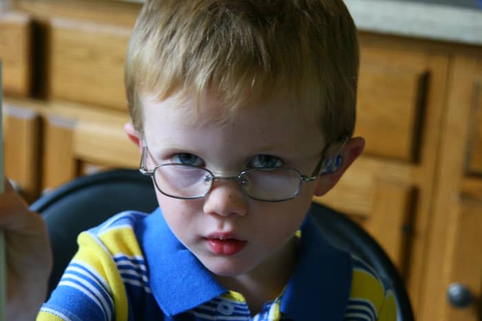 Older children may prefer wire-rimmed frames or more adult styling. In addition, children who wear hearing aids require thinner frames to accommodate hearing technology.