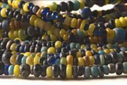 The Glass beads suggest a trade with the East and China and North Africa by the people of Mapungubwe; there was also trade around the 10th century with local Tswana, Pedi, Swazi and Sotho peoples of South Africa