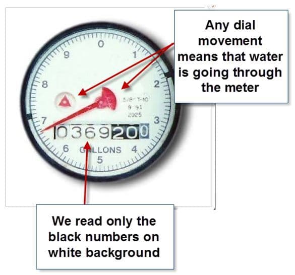 Check your water meter to see if the needle moves when all water is turned off. It will be located somewhere between the street and the house, before the plumbing system starts (under a cover in the ground or somewhere next to the house).