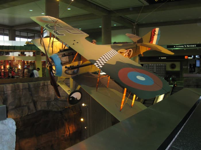 World War I SPAD XIII Aircraft like the one flown by Frank Luke Jr - "Arizona's Balloon Buster"