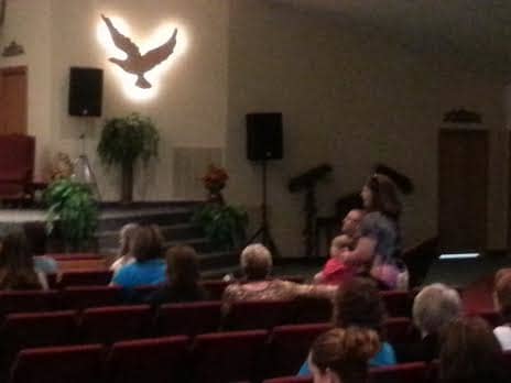A church service is a vital source of encouragement and support for people who may be dealing with life and death decisions. Respectful behavior is essential.
