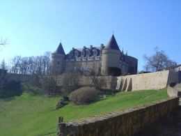 The Chateau at Rochechouart - now the Centre of Contemporary Art - about fifteen minutes from Chassenon and from Les Trois Chenes at Videix