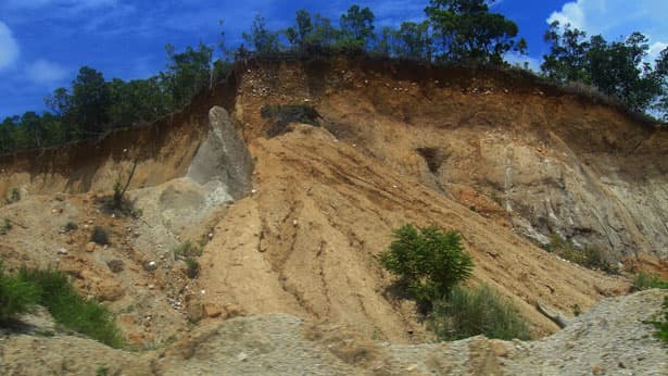 Landslides, like earthquakes happen without warning, so it is mandatory that your emergency supplies are easy to reach