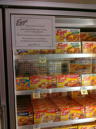In 2009, Eggo had to recall some of its products because of concerns with salmonella poisoning. Fortunately, the issue seems to be resolved now!