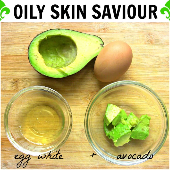 Egg white is a great skin ingredient for all types of skin ailments, including oily skin. This mask will control oiliness in skin.