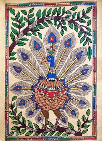 The Main Characteristics of Madhubani Paintings: An Indian Folk Art ...