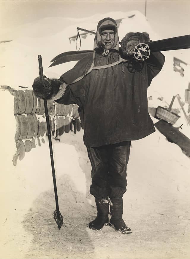 Tom Crean in Full Polar Travelling Gear, taken during Scott's Antarctic Expedition of 1911.