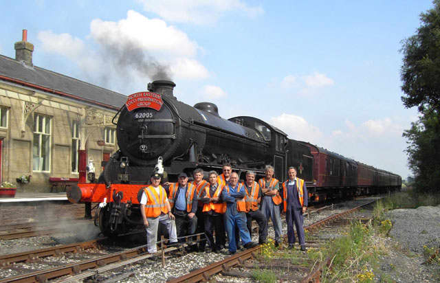 Volunteers crowd around K1 62005 at Hellifield on the Settle & Carlisle Railway on their way to the West Highland Line. Maybe you'll be a volunteer with them, or support their work. Maybe you'll travel to Fort William or the Kyle of Lochalsh to visit