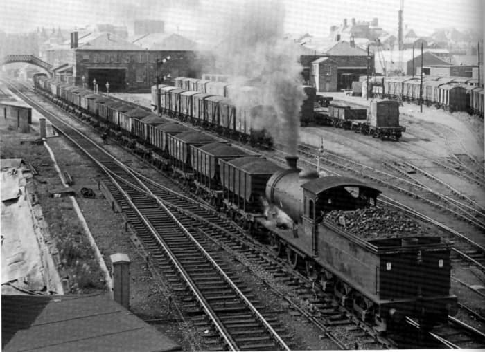 Class J27 65894 in July, 1967, Monkwearmouth two months before the end of steam in the North East