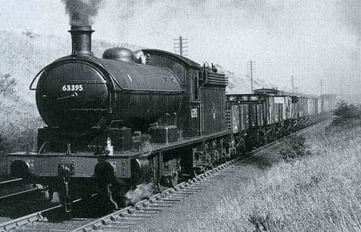 Class Q6 63395, Seaton Bank, County Durham August 1967, shortly before withdrawal by BR(NE) and purchase by NELPG