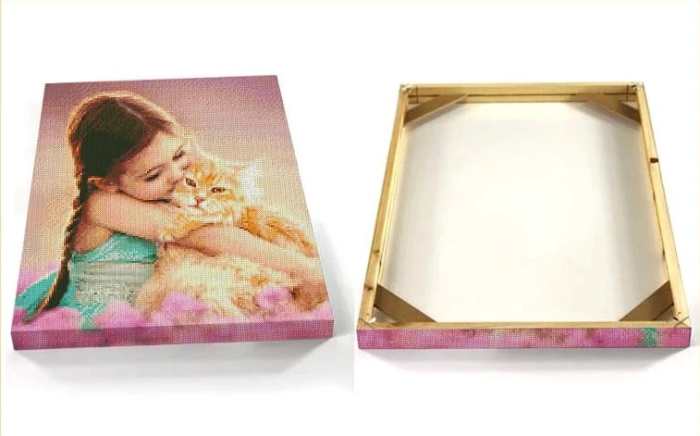 How To Frame A Diamond Painting Into A Canvas Frame HubPages How To Frame A Diamond Painting Into A Canvas Frame HubPages