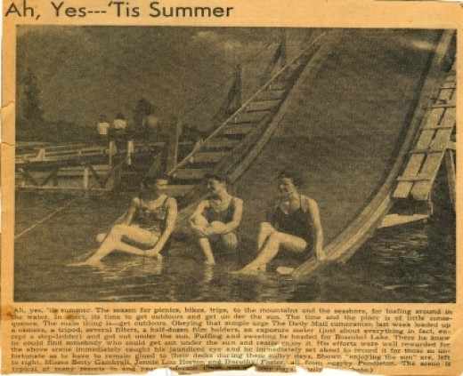 Newspaper clipping from The Daily Mail - date unknown - Thank you Martha Seawright for sharing this.