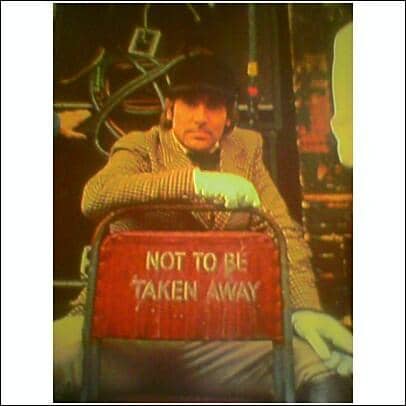 Keith died two weeks after the release of The Who's album "Who Are You." This photo from that album cover. Sadly... I think the words on the chair say it all.