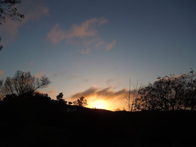 Sunrise marks the beginning of a new day we can be thankful for. We can't take new days for granted.