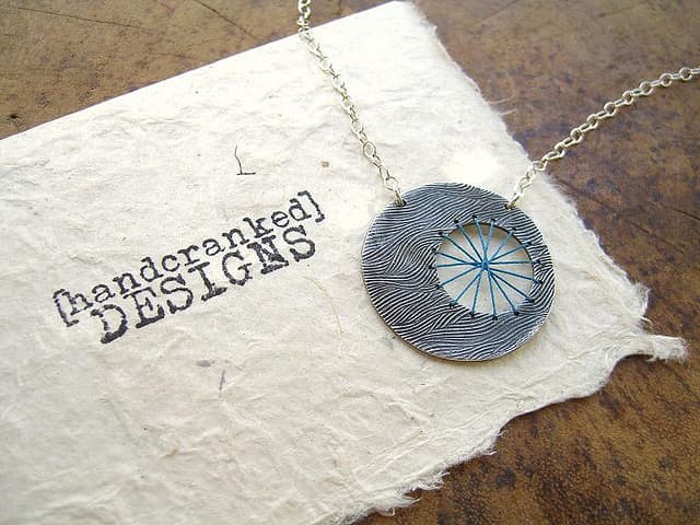 I love the texture of handmade paper - and this particular example has plant seeds inside so it will sprout when planted!