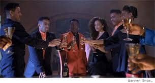 When dark-skinned Black women are hired for acting roles,those roles tend to be more negative.Vanessa A. Williams'(extreme right) role in the movie NEW JACK CITY was a drug assassin.Michael Michel,light-skinned Black, was hired to be the girlfriend.