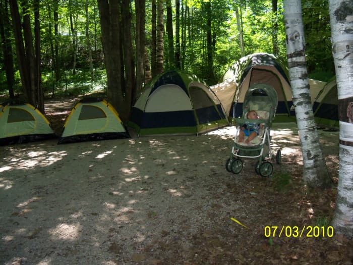 Nothing is better than getting away from it all with a good old fashioned family camping trip!
