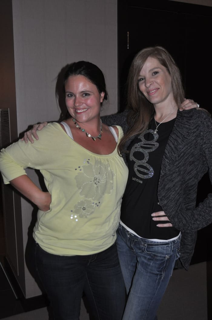 Ok - so this isn't actually about meeting new people. In reality, I have known RealHousewife for awhile now... but it was great to actual meet her in person!
