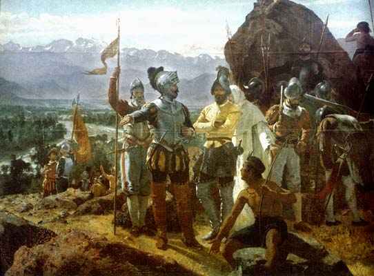 The Spaniards: they take your land, mine your precious metals, make you speak their language, and then fall into obscurity.