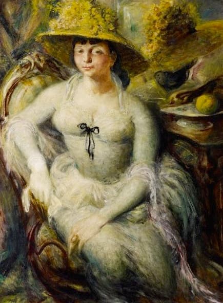 Margaret Olley gained early fame when she sat for this prize-winning picture in 1948. Done at Wangi Wangi, NSW