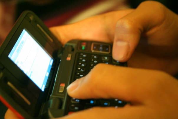 Though annoying, texting gives people the illusion that you are interacting socially with others.