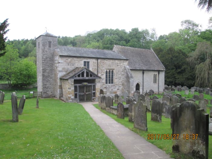 St Gregory's Minster in Kirkdale near Kirkbymoorside on the southern edge of the, North Yorkhire Moors