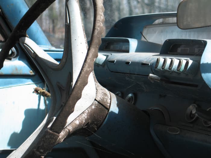 1960 Dodge Pioneer Push button automatic gears; such an efficient use of space. I wonder if any new automobiles have this system?