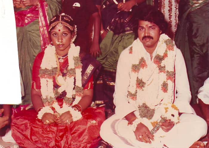 At my parents' wedding, my mother wore temple jewelry including hair accessories, nose-rings, armlets, earrings, necklaces, chain, rings, anklets and bangles