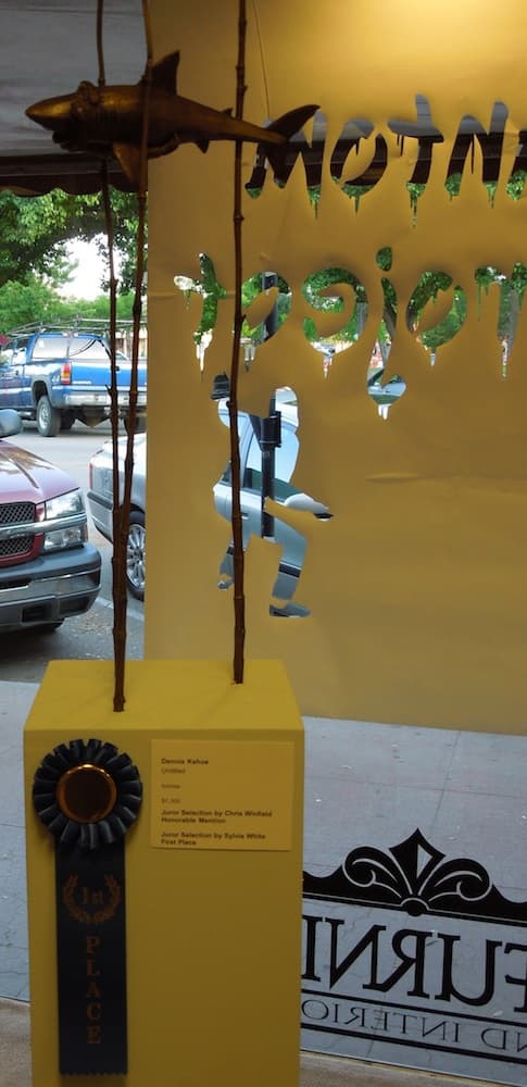 Blue Ribbon from juror Sylvia White for "Untitled" by Dennis Kehoe: An overview
