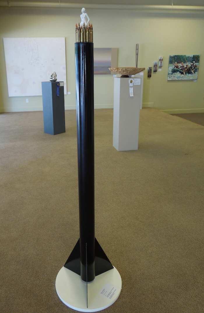 Selected for Honorable Mention by both jurors, Michael Reddell's "Picket Fence." This is the overview.