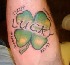 Lucky Tattoo Designs, Lucky Tattoo Symbols, And Ideas - HubPages