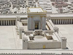 Model of Herod's Temple (a renovation of the Second Temple) in the Israel Museum. It is unknown what the Second Temple looked like before this major renovation. Source: Wikipedia.org