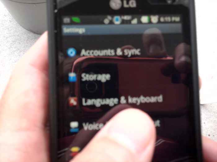 Turn Off Typing Keypad Text Message Sound on Android LG Cell Phone