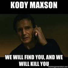 An example of the public jumping on the bandwagon throughout the following reporting of Anonymous's publication of Kody Maxson's information