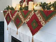 Christmas Mantel Scarves - HubPages