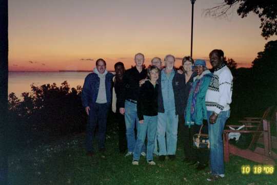 The author (far left) with friends and bretheren at the Feast of Tabernacles in 2008 in Leamington, Ontario Canada.